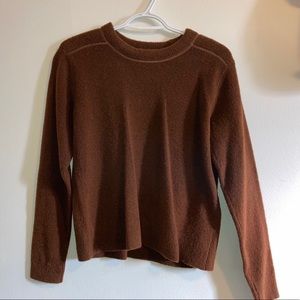 Brown Club Monaco Long-Sleeve